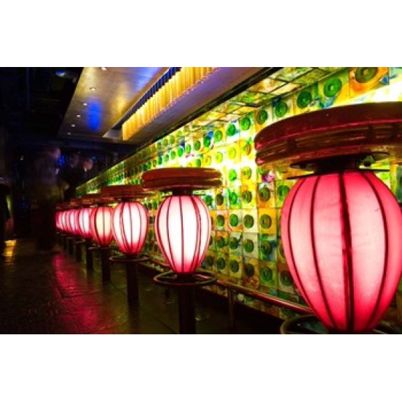 China Shanghai Bar Xin Tian Di district Canvas Art - Michael DeFreitas  DanitaDelimont (29 x 19)