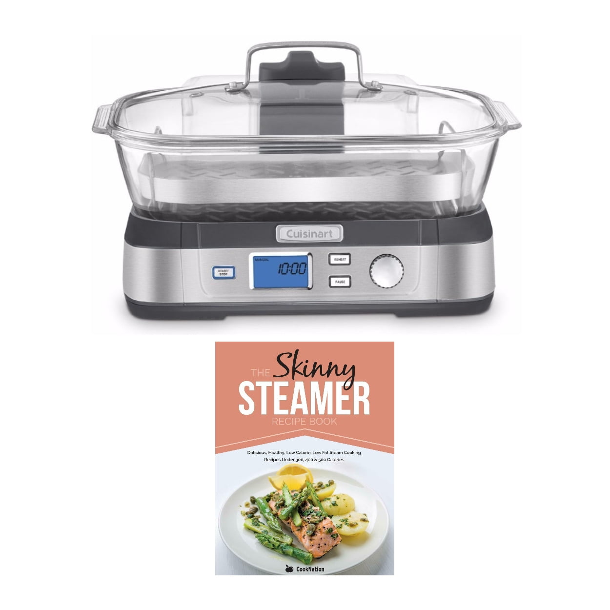 Cuisinart STM-1000 CookFresh Digital Glass Steamer 