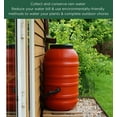 EarthMinded Rain Barrel Diverter & Parts Kit 3x4 Inch Downspouts