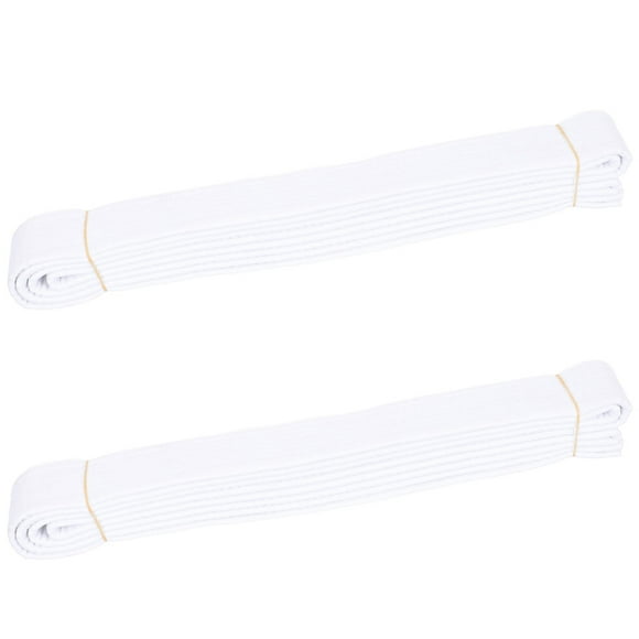 2Pcs Karate Belt Karate Sports Belt Practical Belt Karate Waist Belt Karate Belt for Women Men