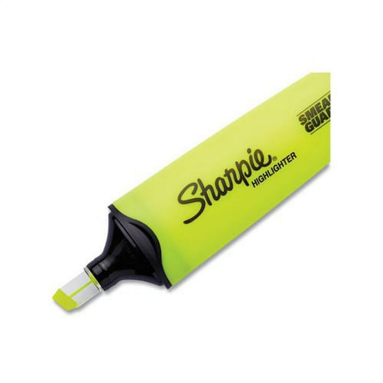 Clearview Tank-Style Highlighter, Yellow Ink, Chisel Tip, Yellow/Black/Clear Barrel, 3/Pack Clearview Tank-Style Highlighter, Yellow Ink, Chisel Tip, Yellow/Black/Clear Barrel, 3/Pack