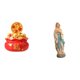 thumbnail image 1 of Escultura de escritorio,Estatua de la Cuenca del Tesoro,regalo de cumpleaños de Feng Shui,Estatua de Lutero,Estatua de la Virgen María Figura Colección Religiosa,Figura de resina y Señora, 1 of 8