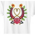 thumbnail image 3 of Country Casuals - Goth Western Horseshoe - Women's Short Sleeve Graphic T-Shirt, 3 of 6