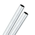 thumbnail image 1 of Tubo redondo de aluminio 6063 de 2 piezas, 25mmx27mm(IDxOD) Longitud de 300mm, 1 of 1