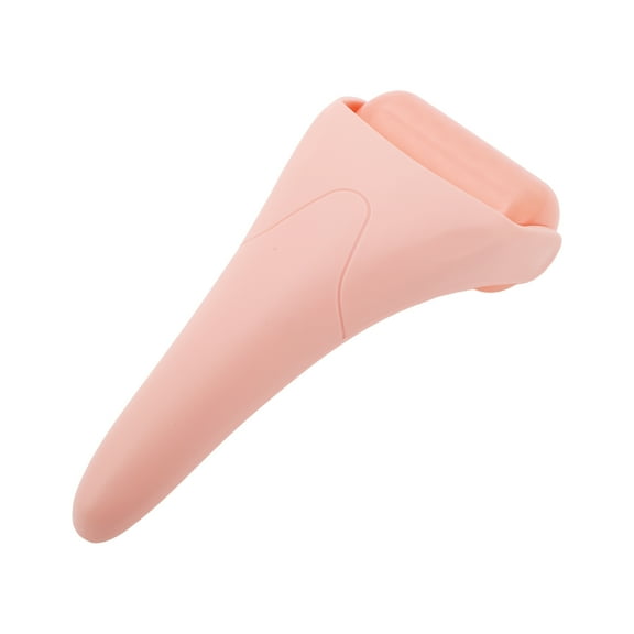 Unique Bargains 1 Pc Durable Ice Facial Roller for Beauty Parlor Travel Bathing Pink PP