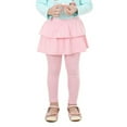 thumbnail image 3 of Xinhuaya Little Girls Leggings with Ruffle Tutu Skirts Kids Footless Tights Pants Fall Winter Clothes 4-10T, 3 of 12