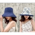 thumbnail image 2 of Wide Brim Cotton Summer Hat,Women's Packable Reversible Floral Bucket Hat Sun Protection Beach Cap Floppy Sun Hats, 2 of 13