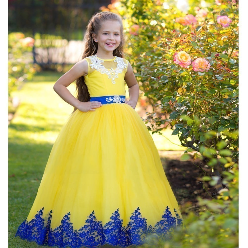 bridesmaid dresses royal blue and yellow