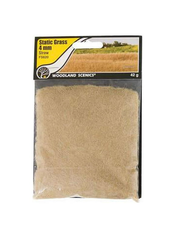 Woodland Scenic Static Grass 4mm-Straw
