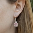 thumbnail image 3 of Jackalope Realistic Novelty Dangling Drop Oval Charm Earrings, 3 of 3