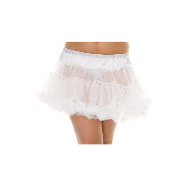 white petticoat plus size