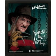 Nightmare On Elm Street Chain Freddy Krueger Framed Poster