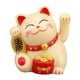 thumbnail image 1 of Figuras de gato de dibujos animados con brazo que agita, colección de adornos de Feng Shui, estatua de gato Amarillo, 1 of 9