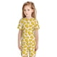 thumbnail image 5 of Balery Cheese Conjunto de Pijama Infantil de Manga Corta con Estampado – Ropa de Dormir de Algodón Suave-Small, 5 of 5