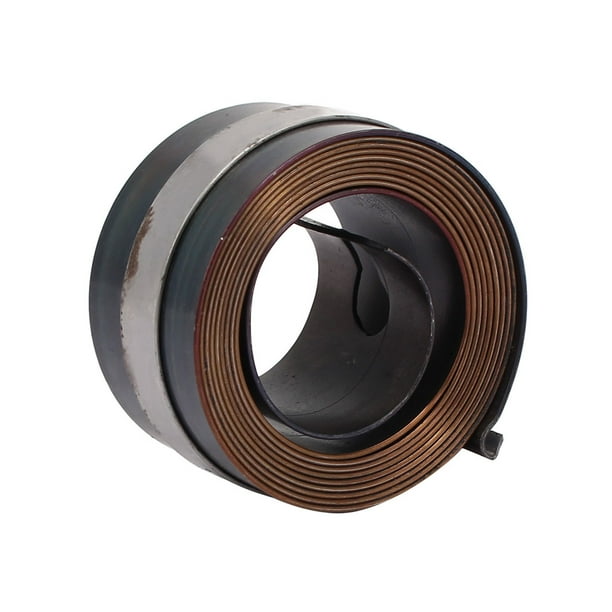 25mm Width Auto Reset Drill Press Quill Feed Return Coil Spring Gray