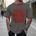 thumbnail image 2 of Retro Tone Streetwear Graphic Jersey, Men’s Casual Game Day Tee, Lightweight Everyday Fashion Top, 2 of 4