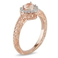 thumbnail image 3 of Everly Women's Morganite Rose Gold Plated Ring, 3 of 6