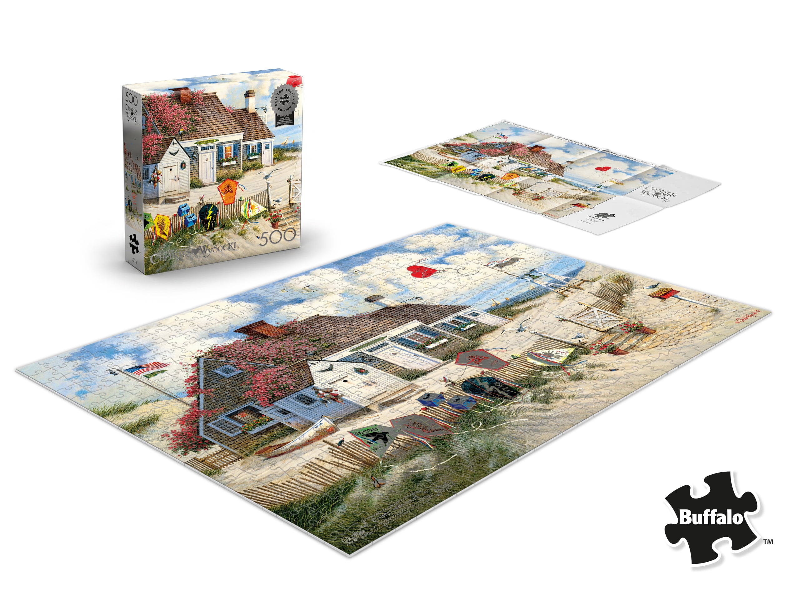 Buffalo Games Rootbeer Break at the Butterfields 500-Piece Interlocking Jigsaw Puzzle for Adults Ages 14+
