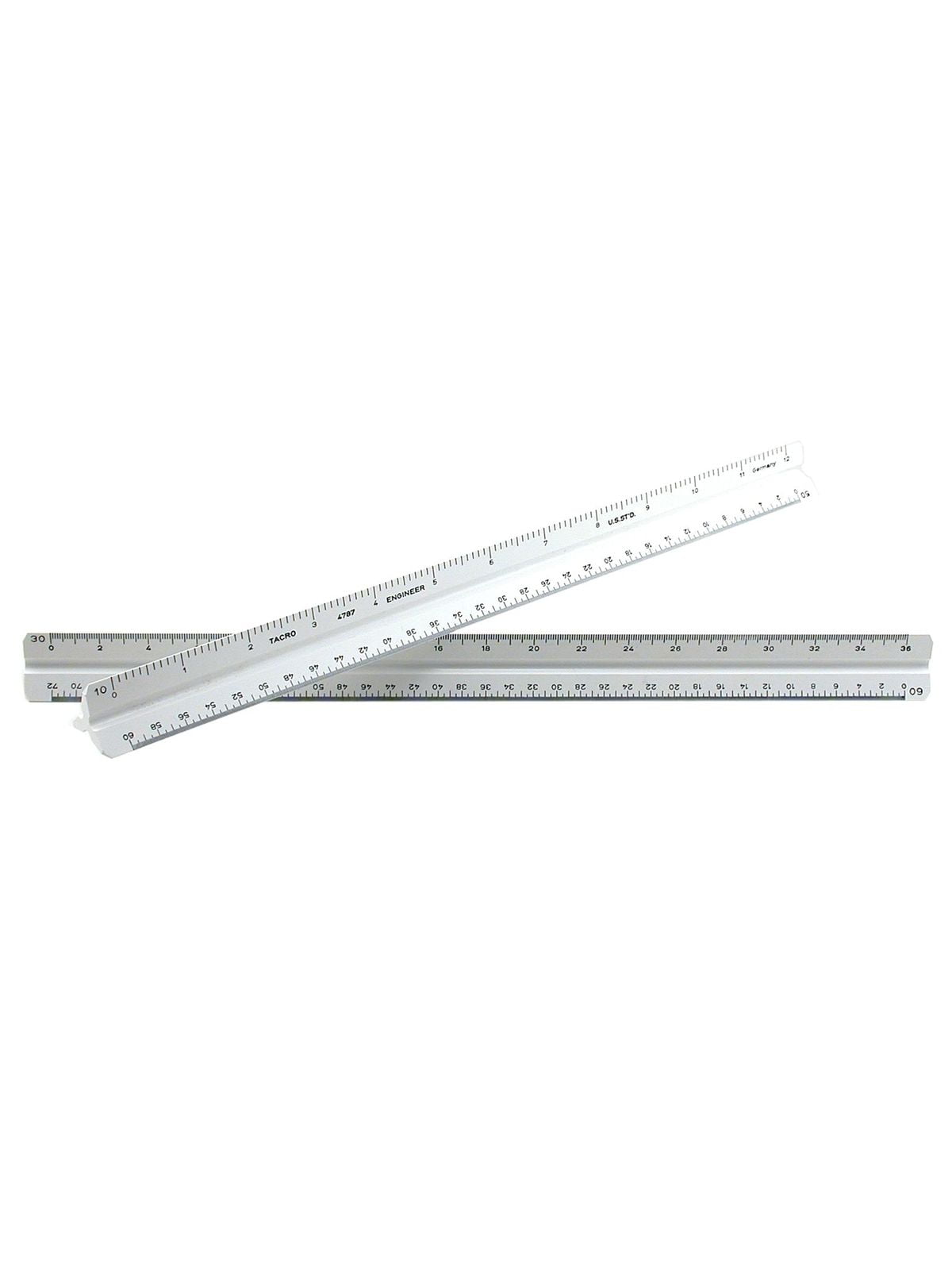 12 Inch Triangular Civil Engineer Scale civil engineer scale (pack of 2