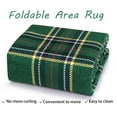 thumbnail image 6 of Christmas Runner Rug, Buffalo Plaid Washable Checkered Entryway Rug, Xmas Holiday Decor Front Porch Door Mat, Woven Cotton Area Rugs for Kitchen Patio Bathroom, 6 of 8