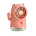 thumbnail image 1 of Table Misting Fan, Personal Cooling Mister Fan , Usb Rechargeable Water Spray Mist Fan For Office_Perfect Gift, 1 of 5