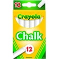 thumbnail image 2 of Crayola White Chalk Regular - 12 Chalk Sticks - 2 Pack, 2 of 2