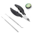 thumbnail image 4 of Ingrown Toe Nail Correction Tool Kit Set Ingrown Pliers Toenail Lifter Single Head File Set, 4 of 5