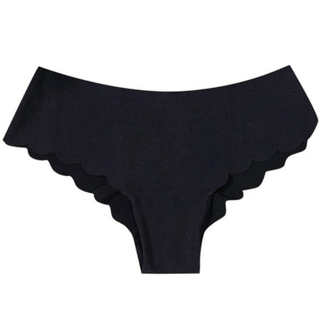 Xiaoxatg Panties for Women Sexy Lace Thong Edge Pure Desire Seamless Crotch Underwear Skeleton Panties for Women