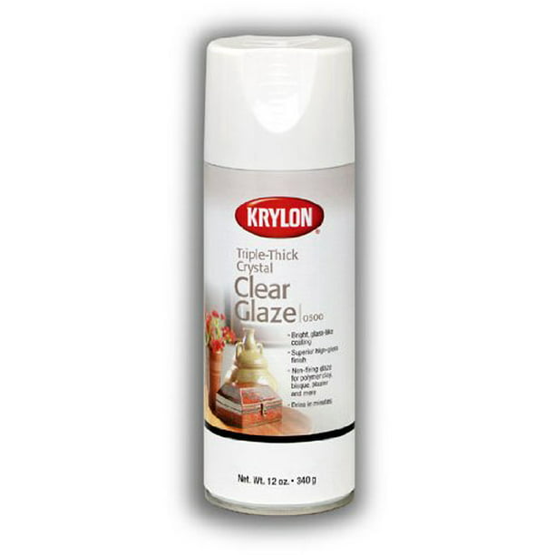 Krylon Triple Thick 12 Oz. Clear Gloss Spray Gives The Illusion Of ...