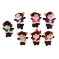 thumbnail image 1 of Juego de 7 marionetas de dedo de mono para bebé, juguetes interactivos para padres e hijos, bonitos animales, juguetes educativos, regalo, 1 of 7