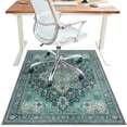 thumbnail image 1 of Alfombrilla BESBLEE para silla de oficina, 122 x 152 cm, para suelo de baldosas de madera, 1 of 9