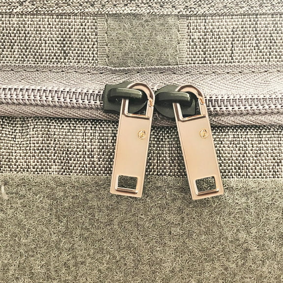 HOMEMAXS 6pcs Golden Zipper Pull Tab Replacement Metal Zipper Puller Zip Slider Extender Handle Mend Fixer for Suitcases Luggage Backpacks Purses Handbags Jacket Coat Boots