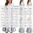 thumbnail image 3 of Little Girls Maxi Dress 4-14 Years Ruffle Half Sleeve Round Neck Floral Print Tiered Long Dress with Side Pockets Purple 7-8 Years, 3 of 7