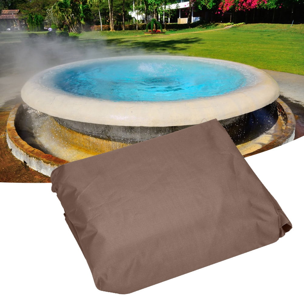LYUMO Spa Cover Cap,Outdoor Square Tub Hot Spring Spa Bath Dustproof