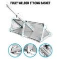 thumbnail image 4 of Sand Flea Rake,16-Inches Wide Basket, 52” Long Strong Handle, Sharp Teeth, Curved Handle Design [One Piece Handle Version], 4 of 7
