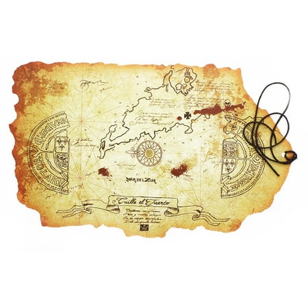 Map From The Goonies The Goonies Treasure Map | Walmart Canada