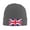 Deep Heather, variant on Union Jacks Flag Beanie Hat Knit Hat Skull Cap for Men Women Winter Hat Deep Heather