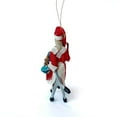 thumbnail image 2 of African Santa on a Donkey Ornament, Fair Trade Handmade in Uganda, 2 of 3