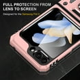 thumbnail image 6 of for Samsung Galaxy Z Flip 5 5G Case with Kickstand, [Military Grade] Built-in 360° Rotate Ring Kickstand Magnetic Protection Cover Case for Samsung Galaxy Z Flip 5 5G 2023, Rosegold, 6 of 9