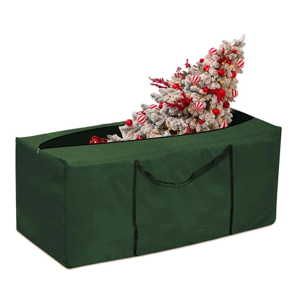 KANCOKIT Christmas Tree Storage Bag, Extra Large Heavy Duty Oxford Christmas Storage Containers with Durable Handles & Zipper, Fits Up to 9 Ft Artificial Trees