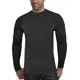 thumbnail image 2 of Playera Manga Ranglan Manga Larga Cuerpo Color Gris Oxford, 2 of 3
