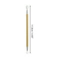 thumbnail image 2 of Unique Bargains 1pc Portable Double-Headed Pimple Extractor Tool Gold Tone, 2 of 6