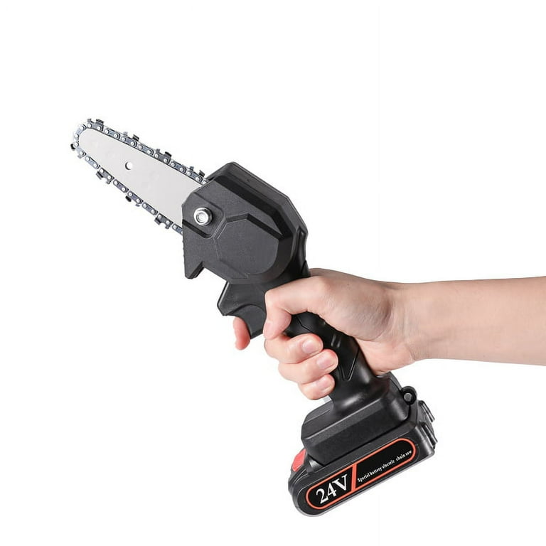 Lifellery Hand held pruning saw rechargeable small electric saw woodworking one hand electric saw garden logging mini electric chain saw Walmart