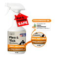 thumbnail image 4 of Nature’s Dome Cedarwood Flea & Tick Spray – 16 oz – Kills & Repels Fleas, Ticks, Larvae & Eggs – Plant-Based Pest Control – Safe for Pets, Kids & Plants – Ready-to-Use, 4 of 14
