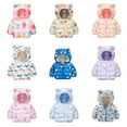 thumbnail image 3 of XBASW Boys Girls Winter down Cotton Coats for Kids Baby Cartoon Puffer Jacket Bear Hoods Toddler Light Outerwear 9M- 5Y, 3 of 11