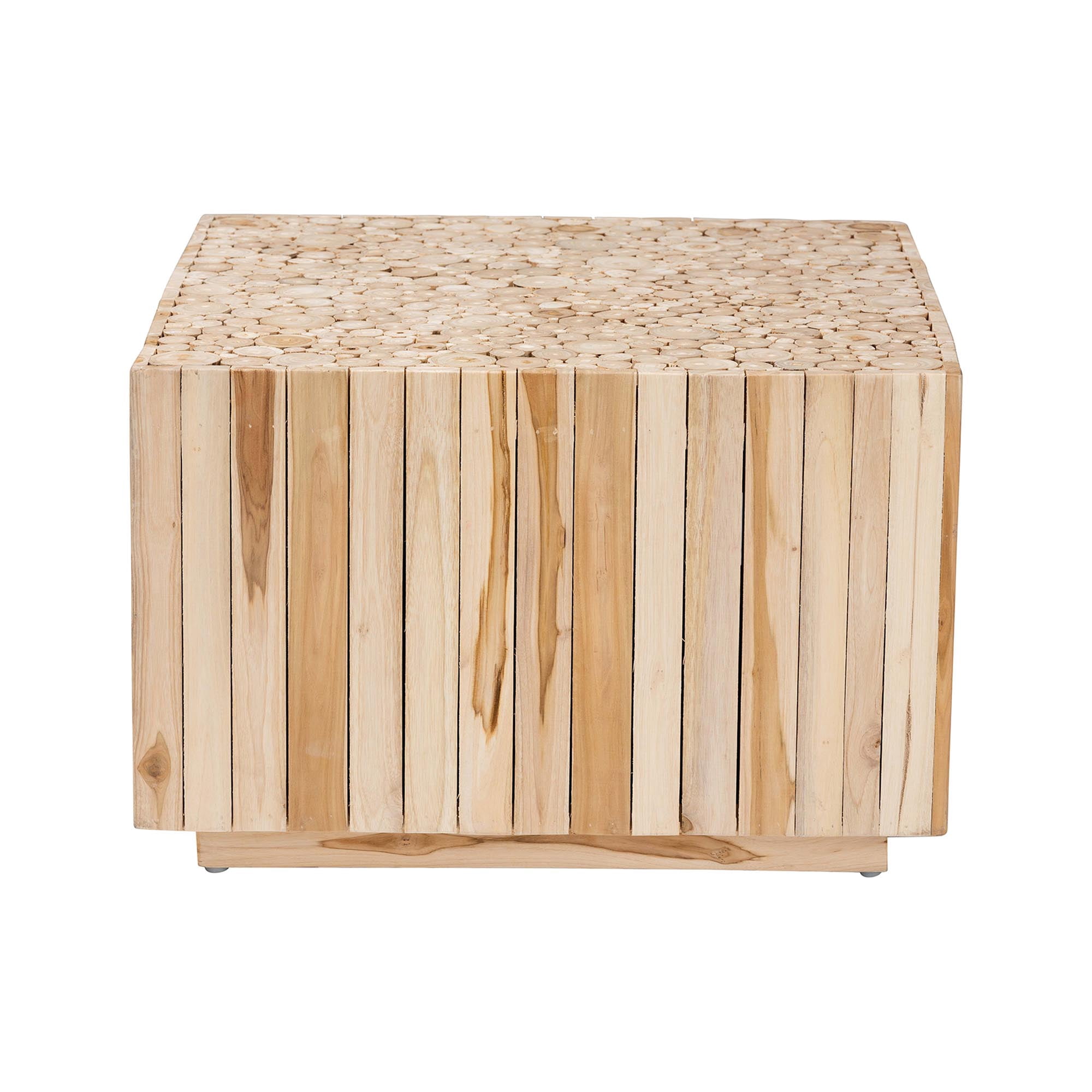 bali & pari Augusta Boho Coffee Table, Natural