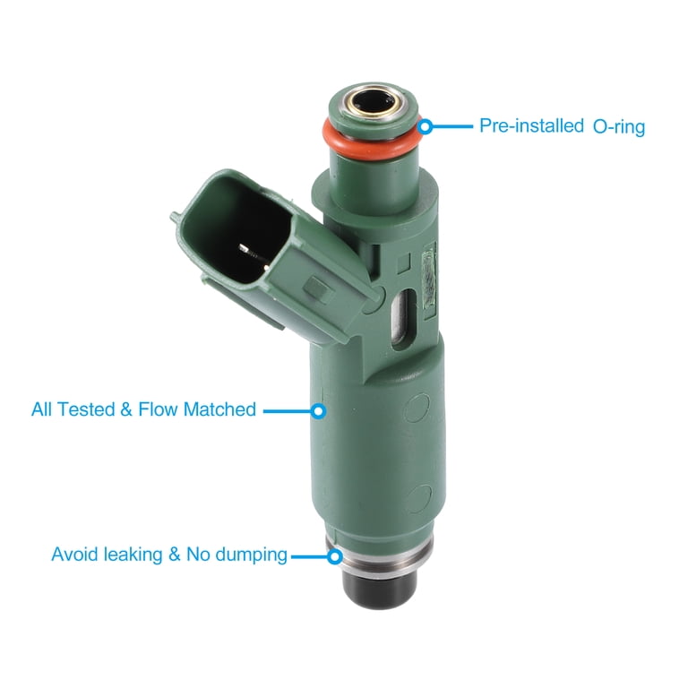 Injecteurs De Carburant 4 Pièces Pour Toyota Corolla 1.6L 4A-FE (1997-1999) - Référence 23250-15040 / 23209-15040