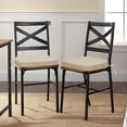 thumbnail image 6 of Baibu Chair Cushions for Kitchen Chairs 2" Thick Dining Chair Pads with Ties 17" x 16" Set of 4, Beige, 6 of 7