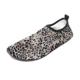 thumbnail image 2 of Glacier Black And Gray Cheetah Print Water Shoes Beach Slip-on Shoes for Men Women Swim Pool Yoga Surfing Sneakers Quick-Dry Sports Barefoot Shoes, 2 of 5