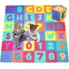 Click N Play, Alphabet and Numbers Foam Puzzle Play Mat, 36 Tiles (Each Tile Measures 12 X 12 Inch for a Total Coverage of 36 Square Feet)